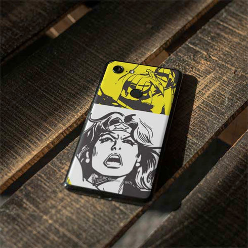DC Comics Wonder Woman Vintage Comic Art Google Pixel 3 XL Skin